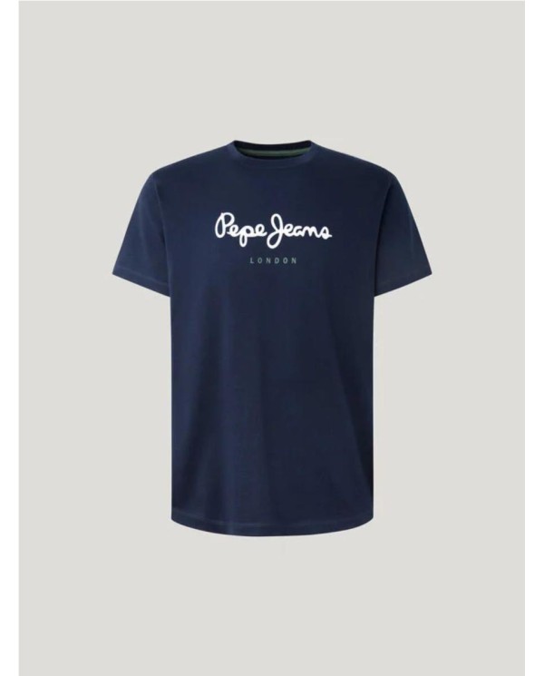 Camiseta Logo Fit Regular MARINO