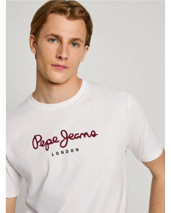 Camiseta Logo Fit Regular BLANCO