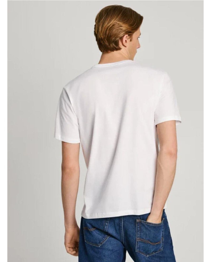 Camiseta Logo Fit Regular BLANCO