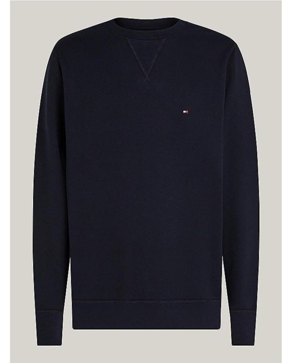 Sudadera de felpa con cuello redondo MARINO