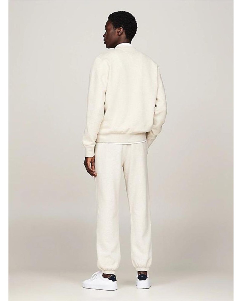 Sudadera de felpa con cuello redondo...