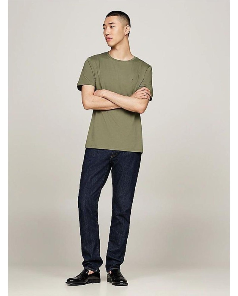 Camiseta de cuello redondo con logo...