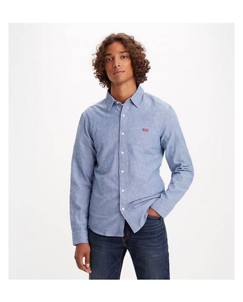 SHIRT  SLIM - NAVY PEONI OXFORD AZUL