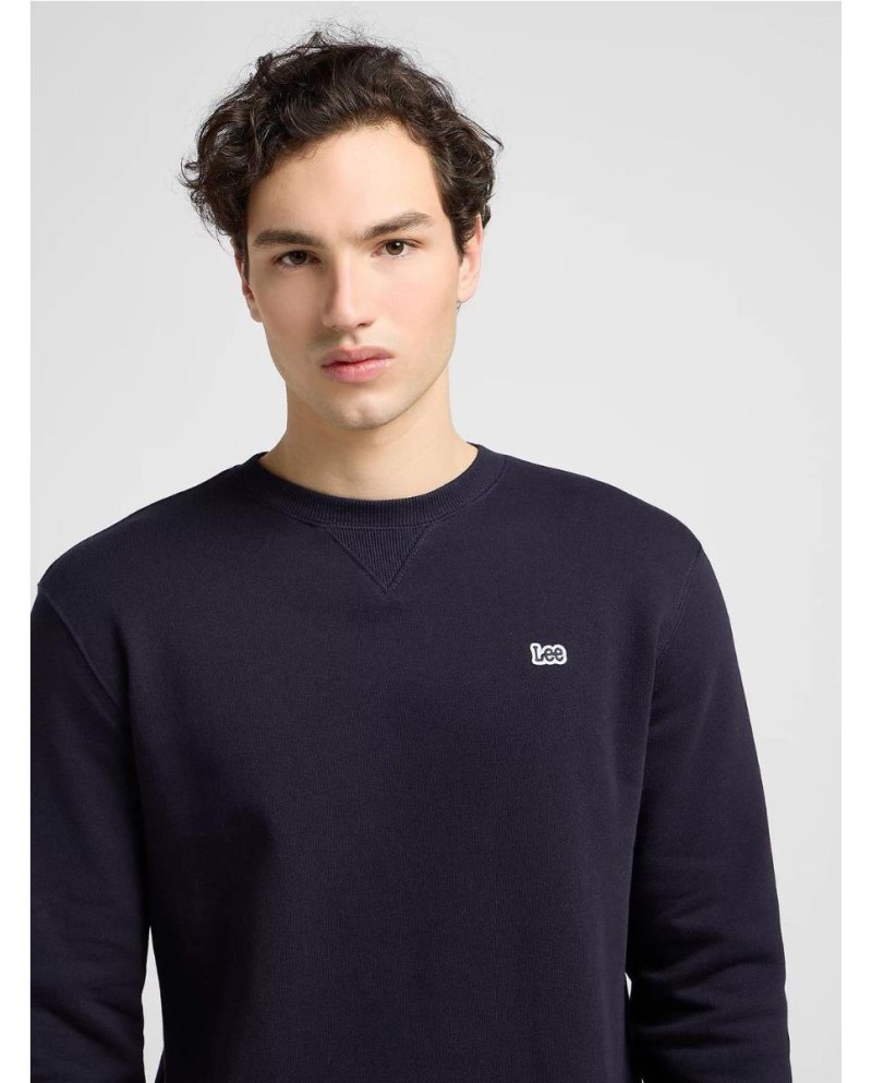 Plain Crew Sweatshirt in Midnight...
