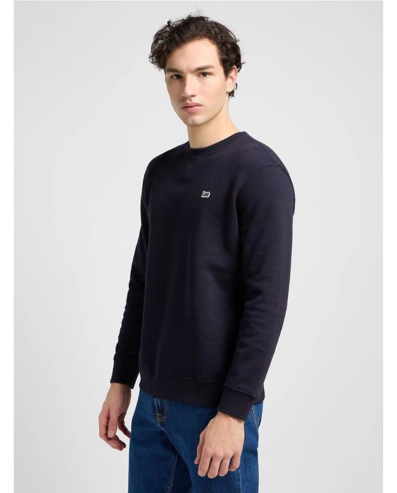 Plain Crew Sweatshirt in Midnight...
