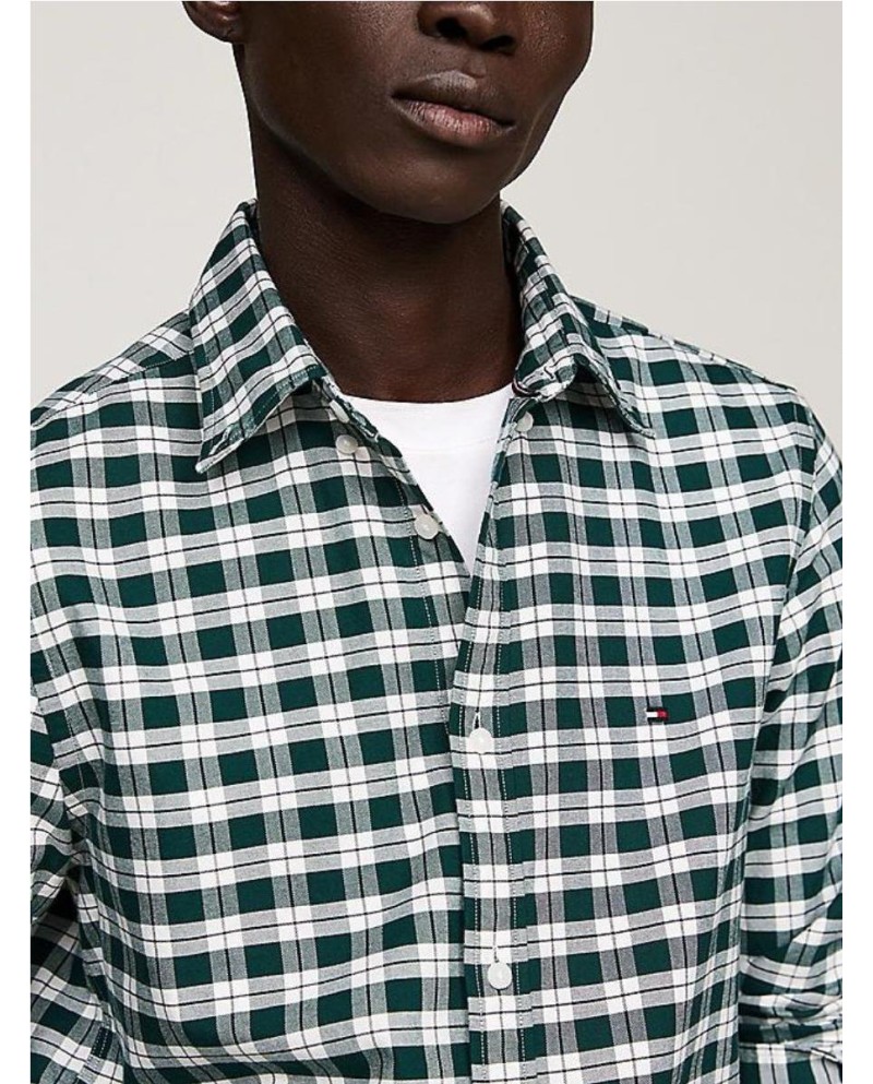 CAMISA TOMMY HILFIGER OXFORD  CUADROS...