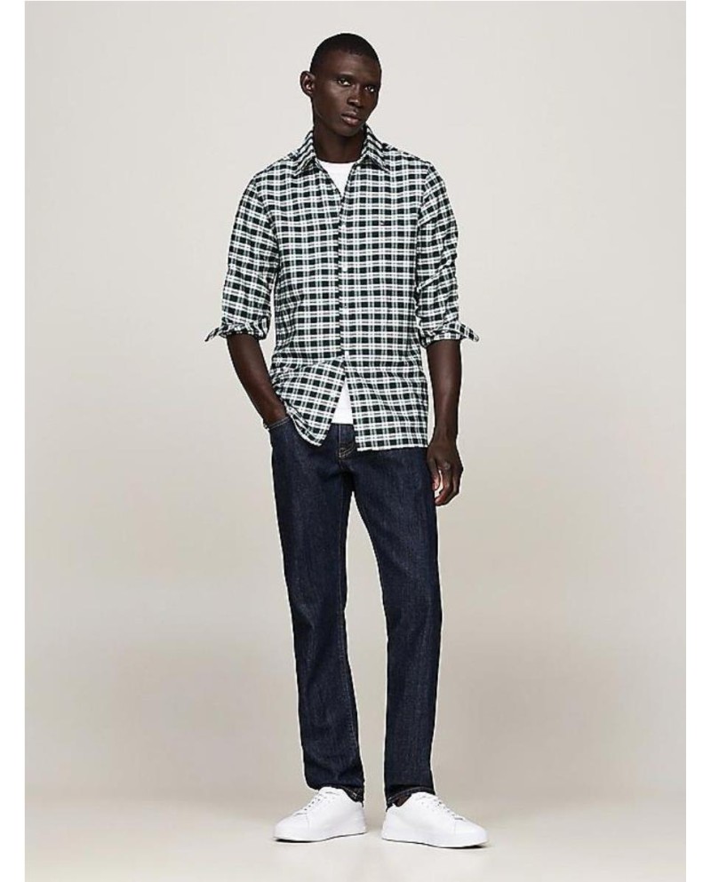 CAMISA TOMMY HILFIGER OXFORD  CUADROS...