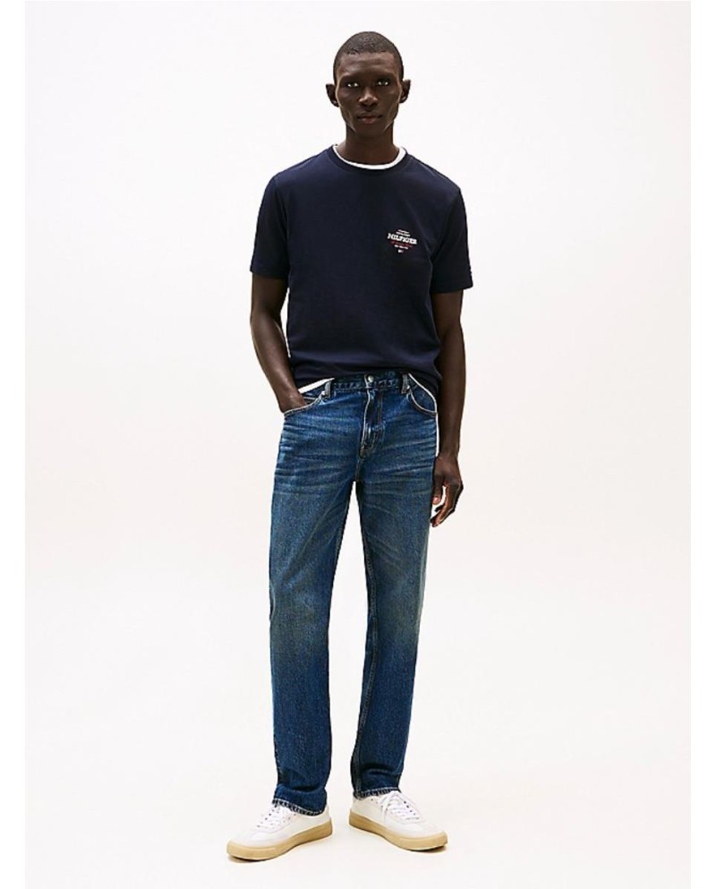 Camiseta de cuello redondo con logo...