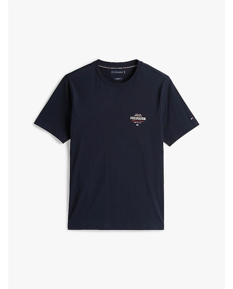 Camiseta de cuello redondo con logo...