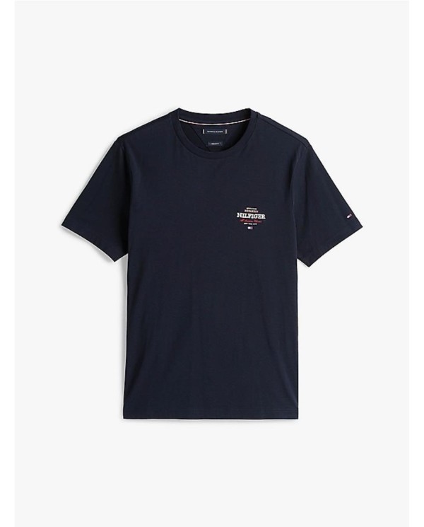 Camiseta de cuello redondo con logo MARINO