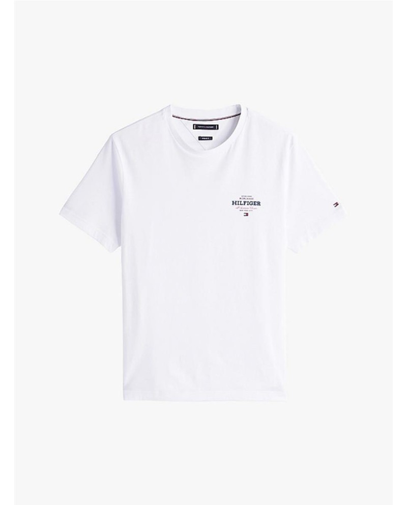 Camiseta de cuello redondo con logo...