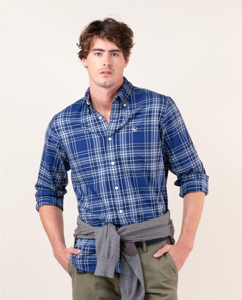 CAMISA TARTAN EL GANSO MARINO