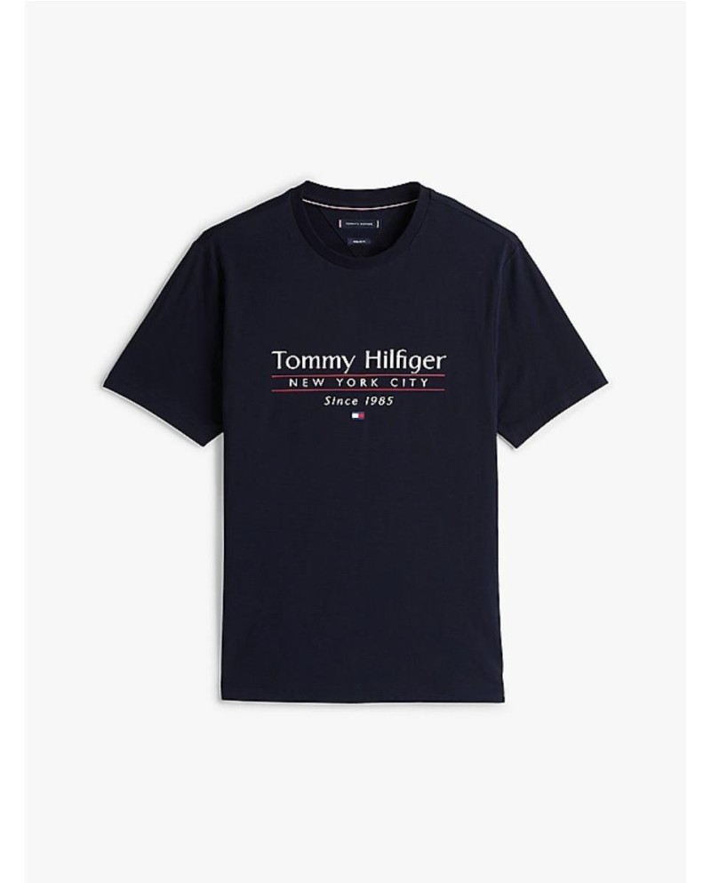 Camiseta de cuello redondo con logo...