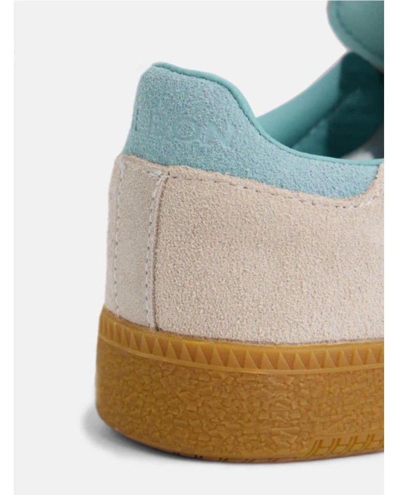 Zapatilla casual raqueta beige claro...