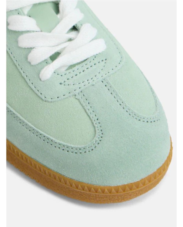 Zapatilla casual raqueta verde claro VERDE