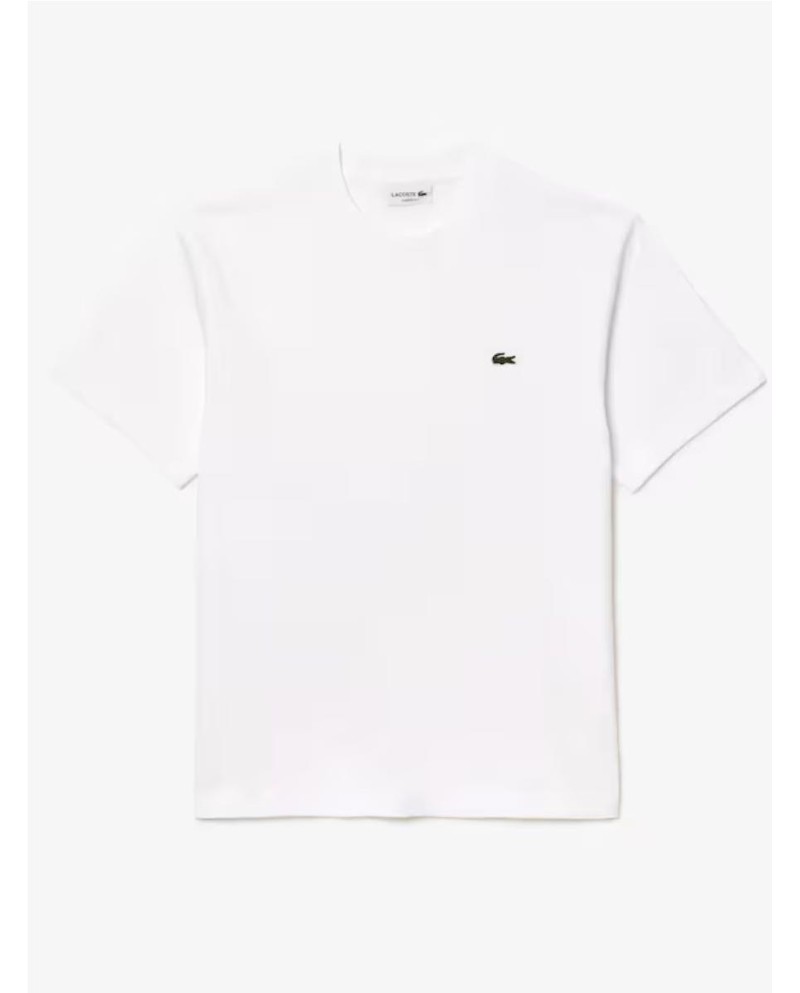 CAMISETA LACOSTE ALGODÓN BLANCO