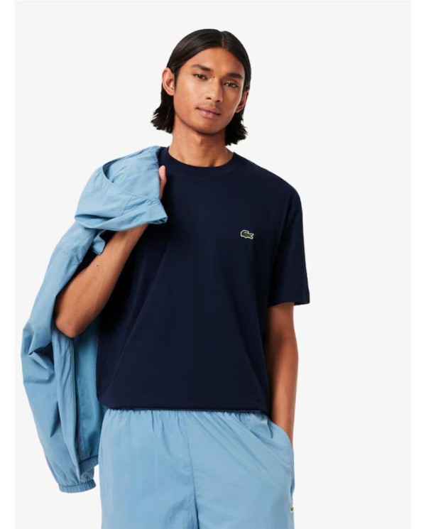 CAMISETA LACOSTE ALGODÓN MARINO