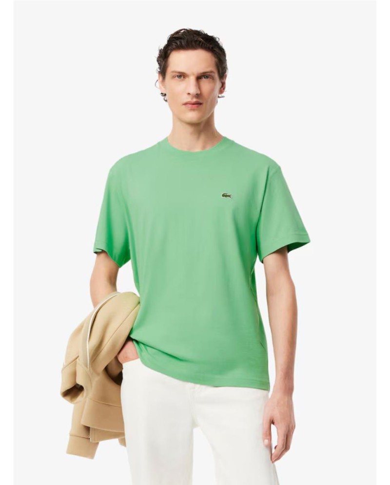 CAMISETA LACOSTE ALGODÓN VERDE