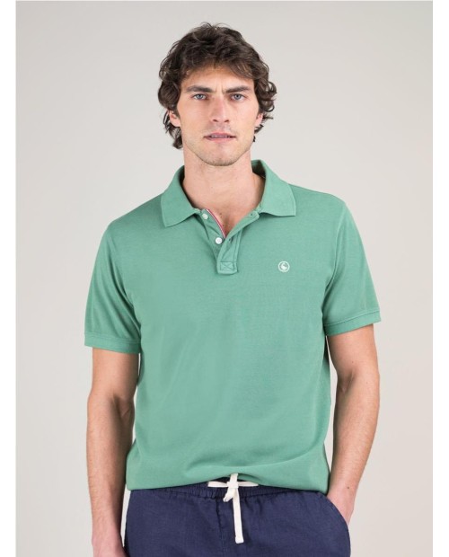 Polo El Ganso Piqué Garment Dyed Verde VERDE