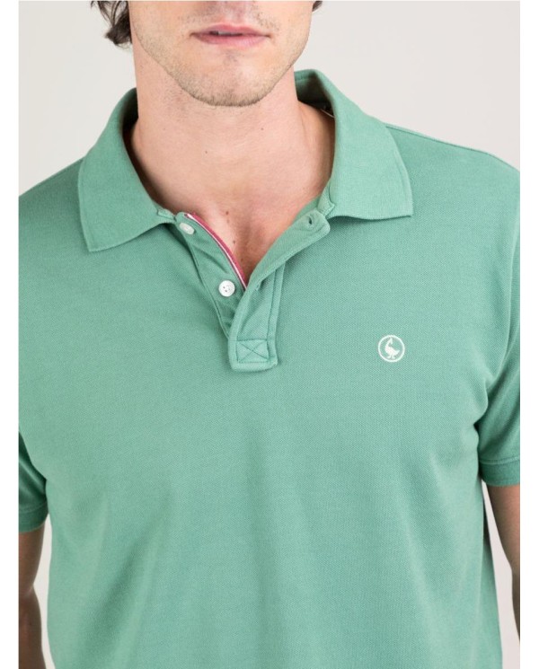 Polo El Ganso Piqué Garment Dyed Verde VERDE