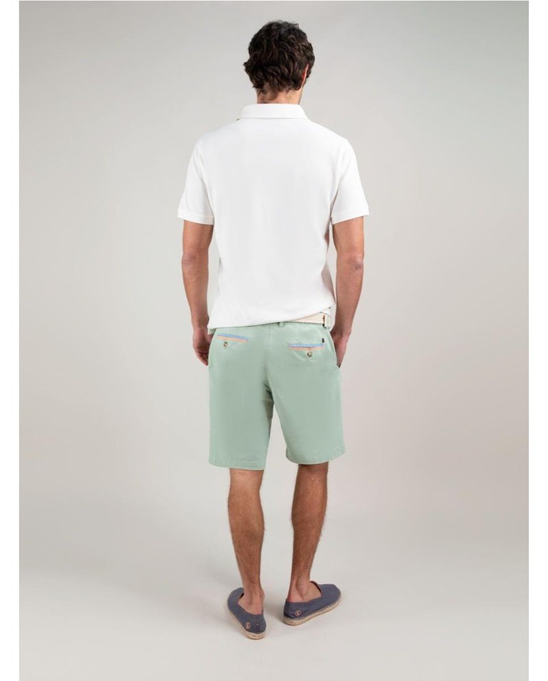 Polo Piqué Garment Dyed Aguamarina...