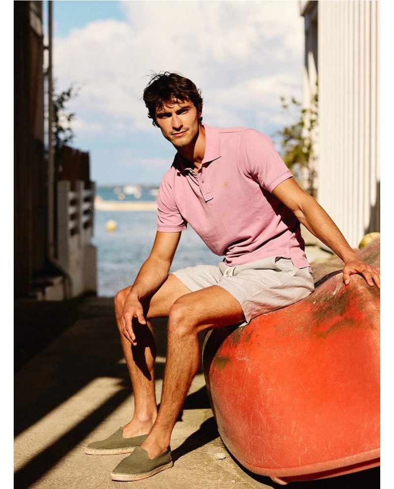 Polo Piqué Garment Dyed Coral CORAL