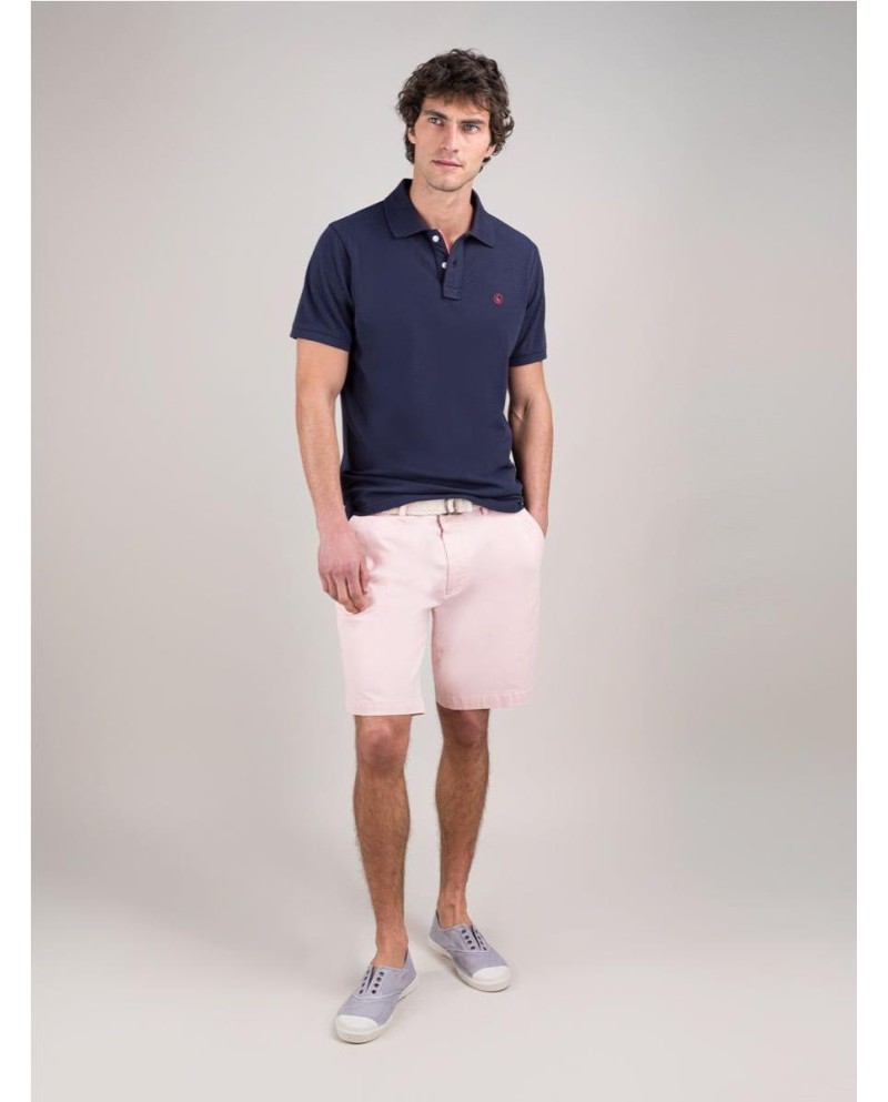Polo Piqué Garment Dyed Marino MARINO