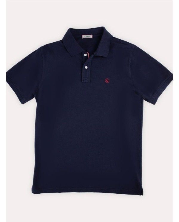 Polo Piqué Garment Dyed Marino MARINO