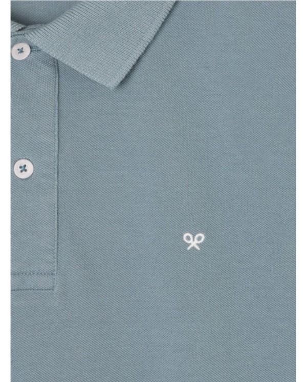 Polo SILBON clasico liso petroleo PETROLEO