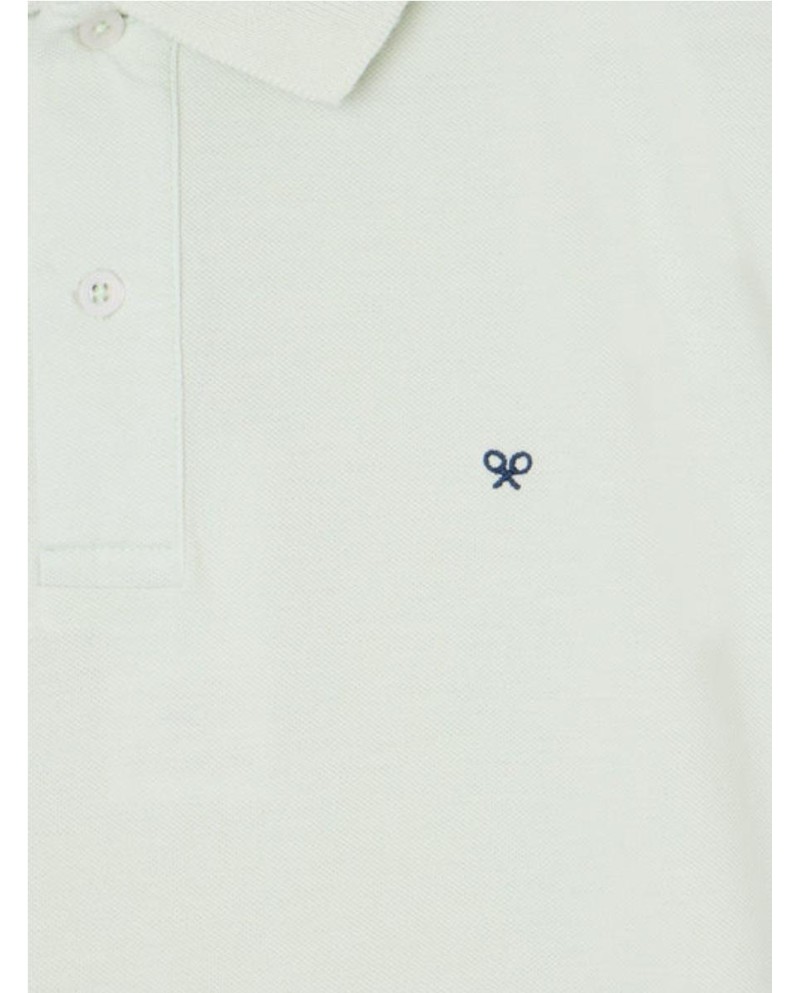 Polo SILBON clasico liso verde claro...