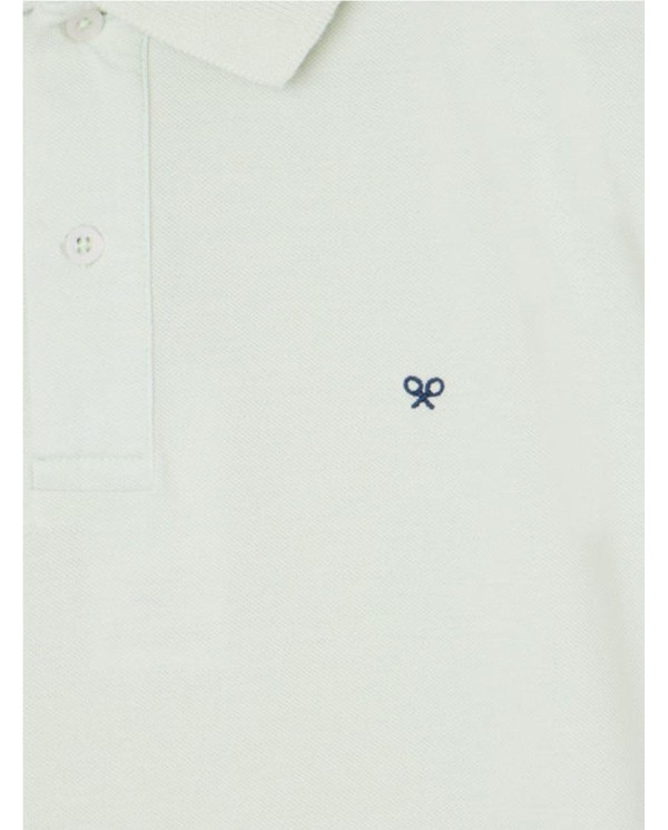 Polo SILBON clasico liso verde claro VERDE CLARO