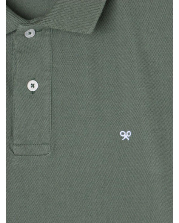 Polo clasico liso khaki KAKI