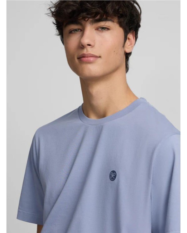 Camiseta SILBON smile big azul medio AZUL