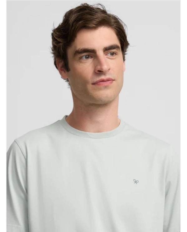 Camiseta  SILBON paradise beach azul VERDE