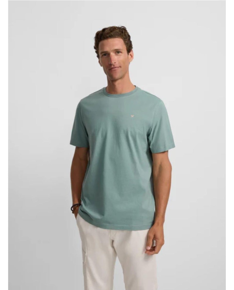 Camiseta SILBON  circulo rombos verde VERDE