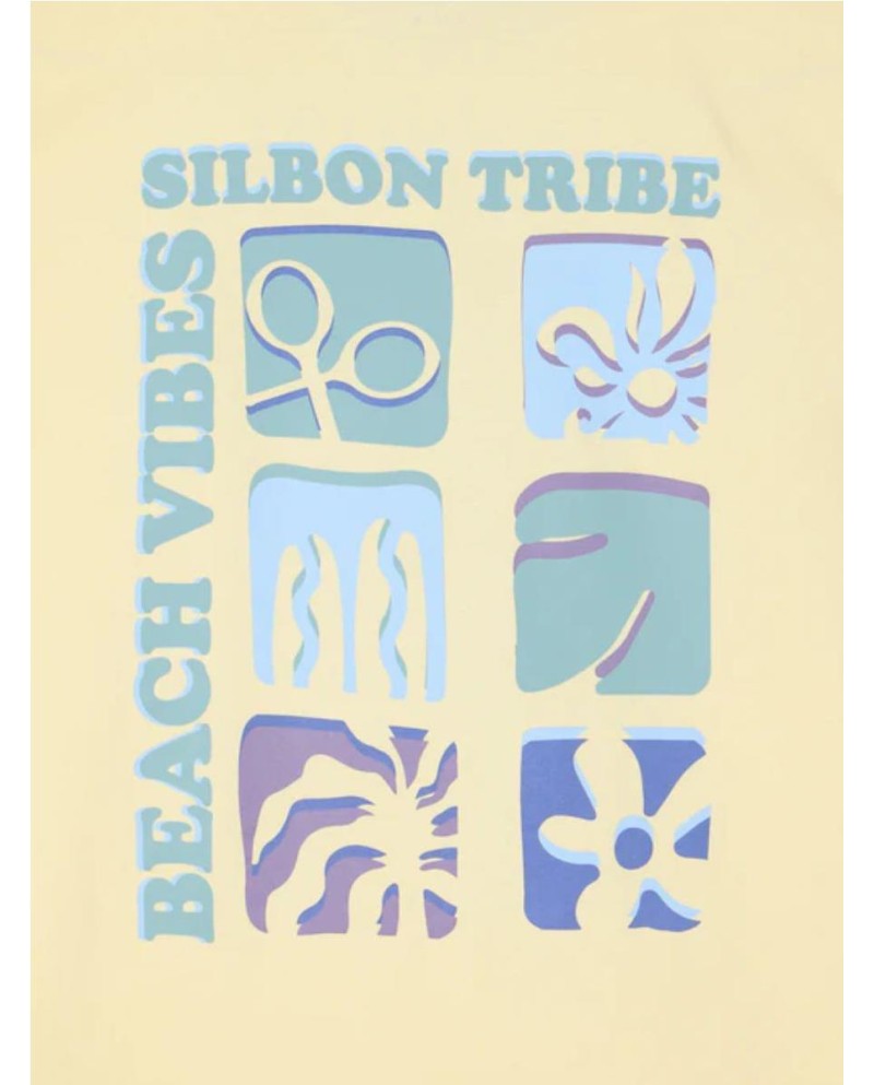 Camiseta SILBON  iconos beach vibes...