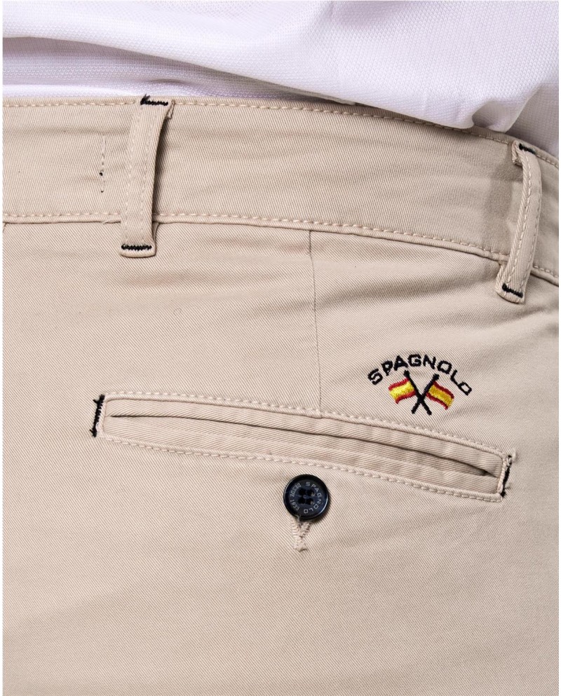 PANTALÓN CHINO BÁSICO GABARDINA...