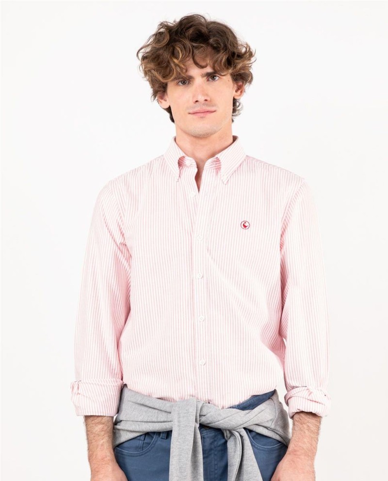 Camisa oxford online rayas