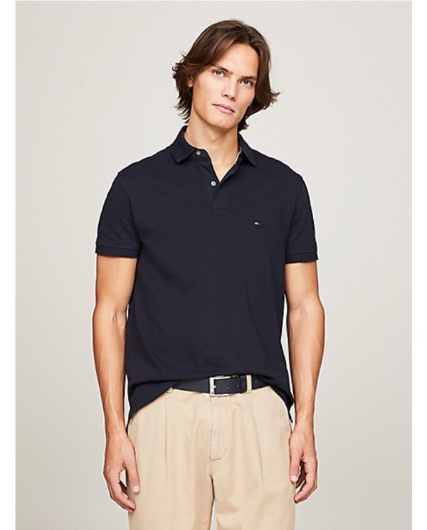 POLO  TOMMY HILFIGER1985 DE CORTE REGULAR CON LOGO BORDADO AZUL OSCURO