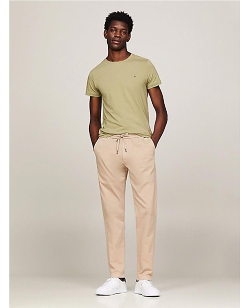 CAMISETA TOMMY HILFIGER DE CUELLO REDONDO Y CORTE EXTRA...