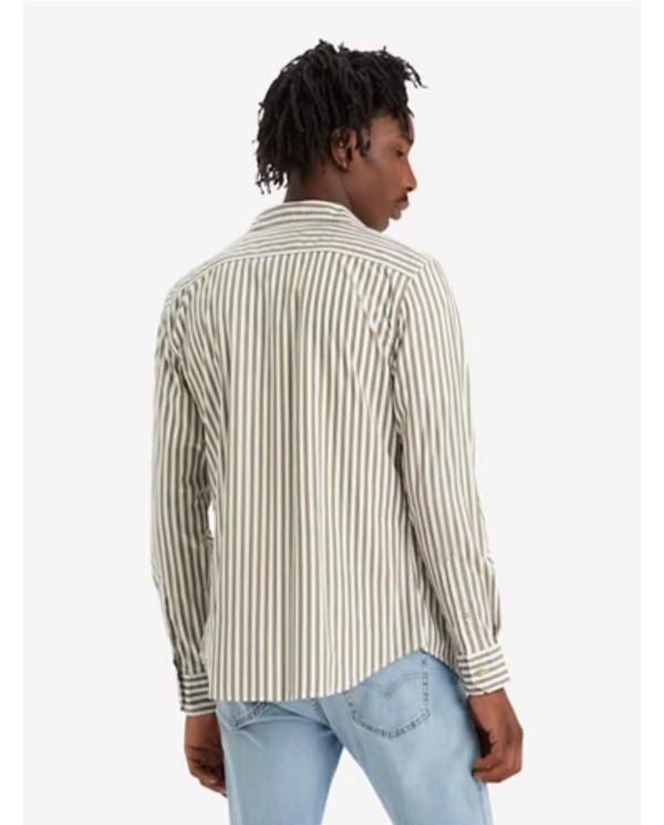 CAMISA LEVIS DE FIT AJUSTADO BATTERY HOUSEMARK VERDE CLARO