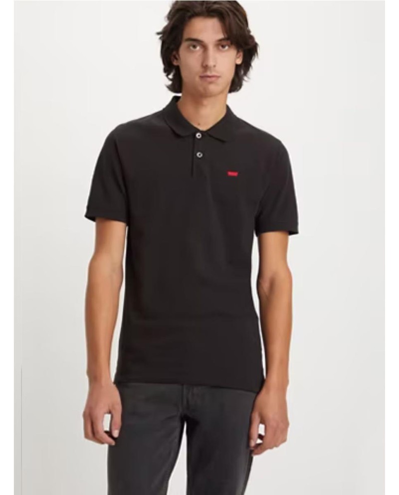 POLO LEVI´S  SLIM HOUSEMARK NEGRO