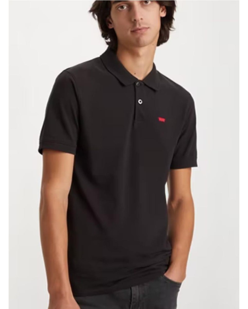 POLO LEVI´S  SLIM HOUSEMARK NEGRO